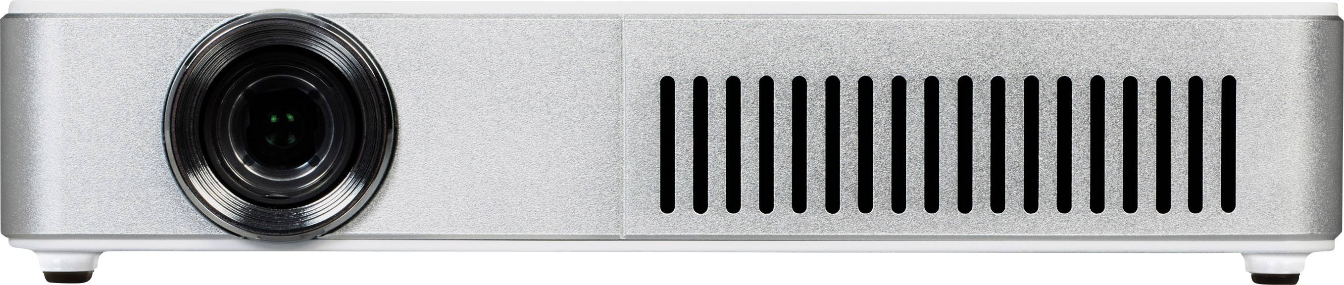 Telefunken Beamer DLP700 WIFI LED 700 lm 1280 x 800 WXGA 3D ready, Akkubetrieben, Full HD, PC free, WLAN, automatische Trapezkorrektur, DLNA