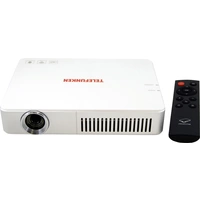 Telefunken Beamer DLP700 WIFI LED 700 lm 1280 x 800 WXGA 3D ready, Akkubetrieben, Full HD, PC free, WLAN, automatische Trapezkorrektur, DLNA Telefunken Beamer DLP700 WIFI LED 700 lm 1280 x 800 WXGA 3D ready, Akkubetrieben, Full HD, PC free, WLAN, automatische Trapezkorrektur, DLNA