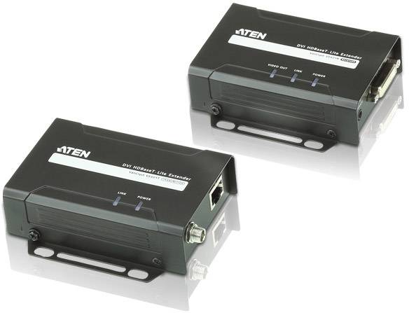 ATEN VE601-AT-G DVI Extender (Verlängerung) über Netzwerkkabel RJ45 70 m