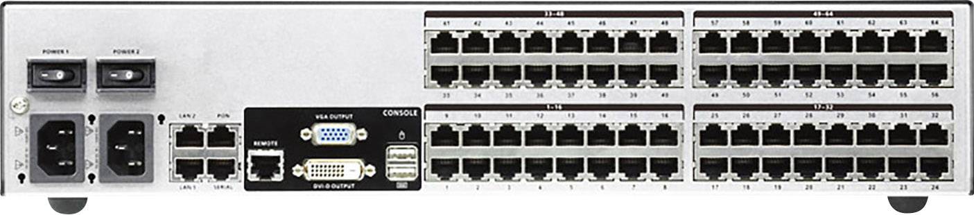 ATEN KN8164V-AX-G 64 Port KVM-Umschalter VGA, DVI USB 1920 x 1080 Pixel