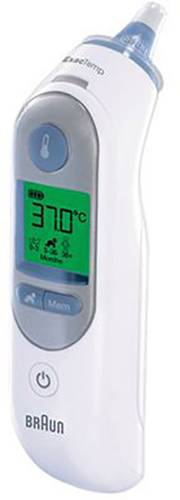 Image of Braun IRT 6520 Thermoscan 7 Infrarot Fieberthermometer Vorgewärmte Meßspitze