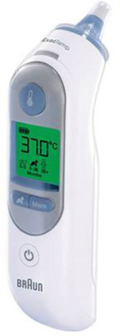 Braun IRT 6520 Thermoscan 7 Infrarot Fieberthermometer Vorgewärmte Meßspitze