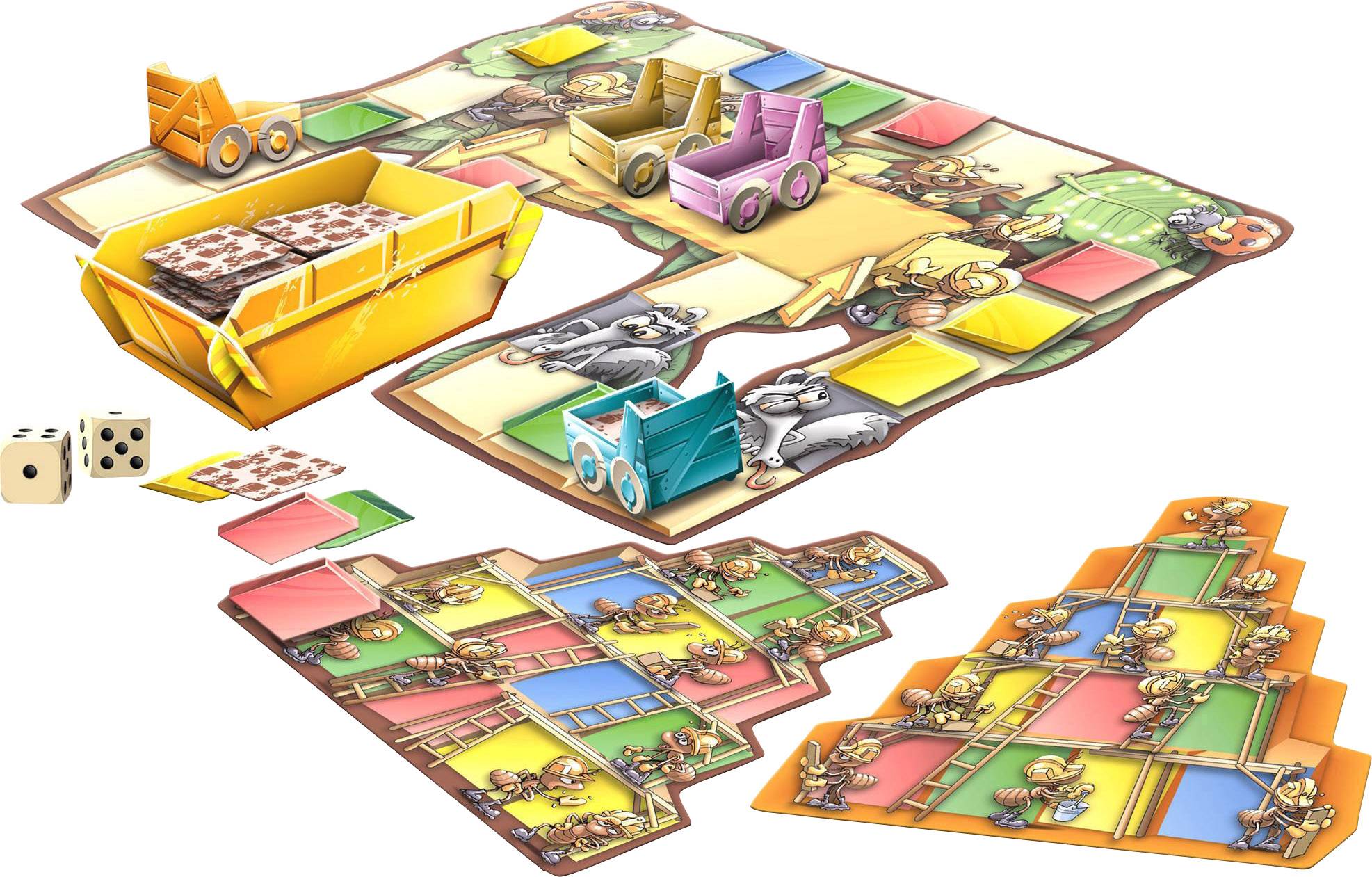 Amigo - Bauboom, Brettspiel