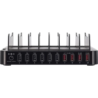 VOLTCRAFT PS-10 PS-10 USB-Ladestation 66W Steckdose Ausgangsstrom (max.) 13200mA 10 x USB Auto-Detect VOLTCRAFT PS-10 PS-10 USB-Ladestation 66W Steckdose Ausgangsstrom (max.) 13200mA 10 x USB Auto-Detect