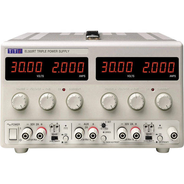 Aim TTi EL302RD Labornetzgerät, einstellbar 0 - 30 V/DC 0 - 2A 120W Anzahl Ausgänge 2 x Aim TTi EL302RD Labornetzgerät, einstellbar 0 - 30 V/DC 0 - 2A 120W Anzahl Ausgänge 2 x