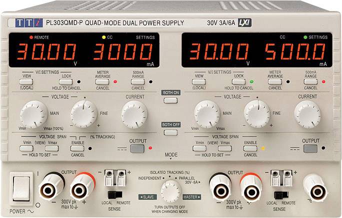 Aim TTi PL303QMD Labornetzgerät, einstellbar 0 - 30 V/DC 0 - 3 A 180 W Anzahl Ausgänge 2 x