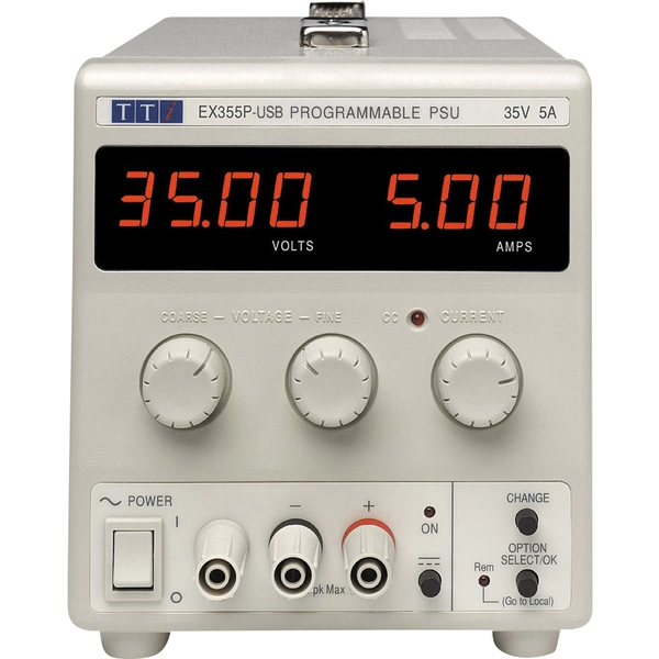 Aim TTi EX355P-USB Labornetzgerät, einstellbar 0 - 35V 0 - 5A 175W Anzahl Ausgänge 1 x Aim TTi EX355P-USB Labornetzgerät, einstellbar 0 - 35V 0 - 5A 175W Anzahl Ausgänge 1 x