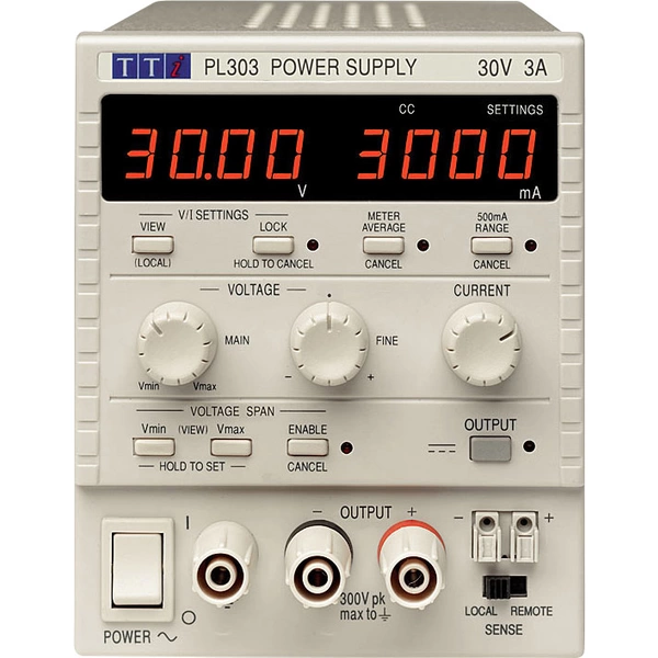 Aim TTi PL303-P Labornetzgerät, einstellbar 0 - 30 V/DC 0 - 3A 90W Anzahl Ausgänge 1 x Aim TTi PL303-P Labornetzgerät, einstellbar 0 - 30 V/DC 0 - 3A 90W Anzahl Ausgänge 1 x