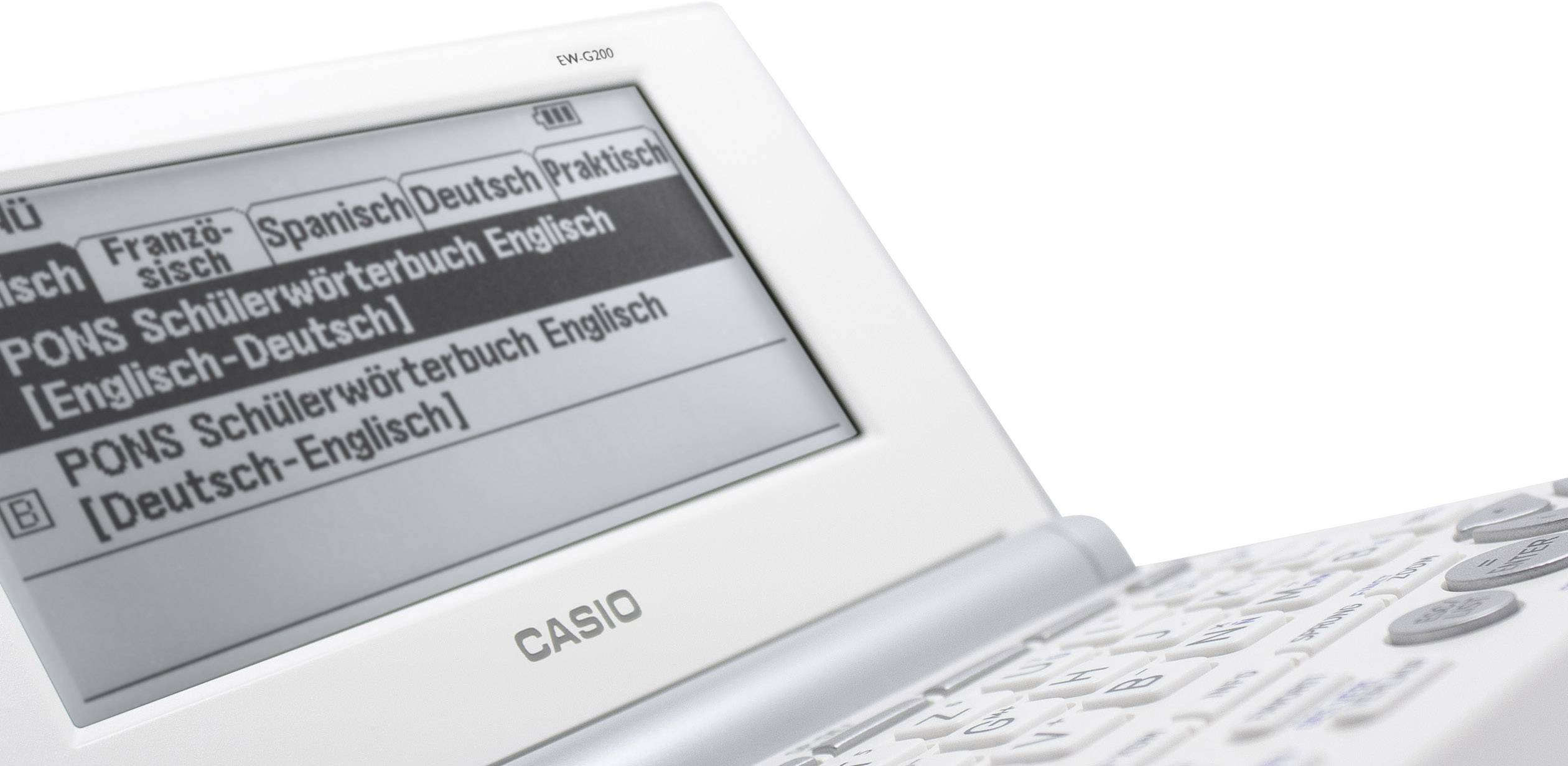 Casio Sprachcomputer EW-G200 Deutsch, Englisch, Französisch, Spanisch 1 St.