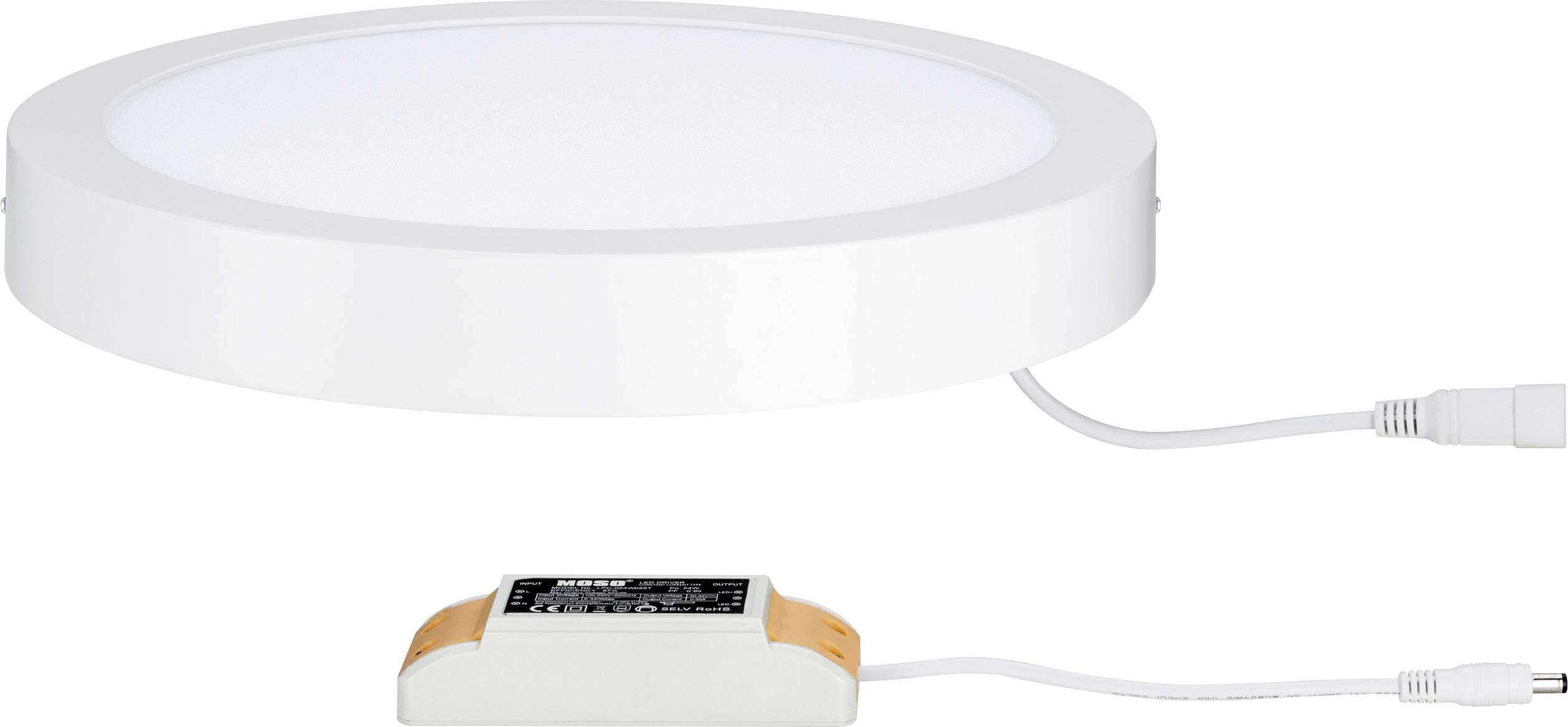 Paulmann Lunar 706.43 LED-Panel 17W Warmweiß Weiß (matt)