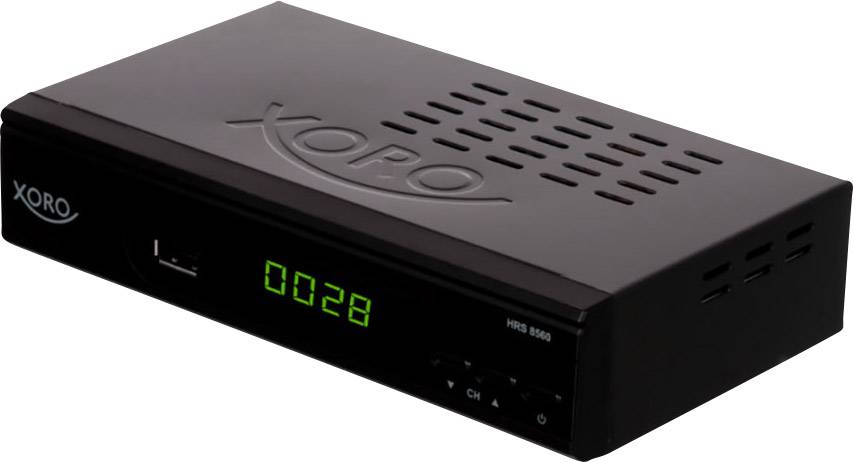 Xoro HRS 8660 HD-SAT-Receiver Aufnahmefunktion, Front-USB, LAN-fähig