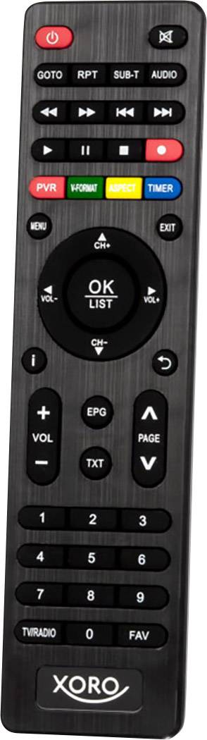 Xoro HRS 8660 HD-SAT-Receiver Aufnahmefunktion, Front-USB, LAN-fähig