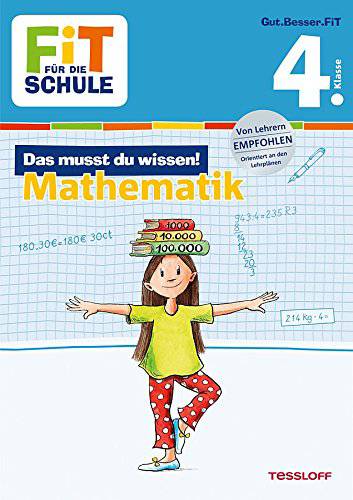 Tessloff FiT FÜR DIE SCHULE: Das musst du wissen! Mathematik 4 978-3-7886-2689-1
