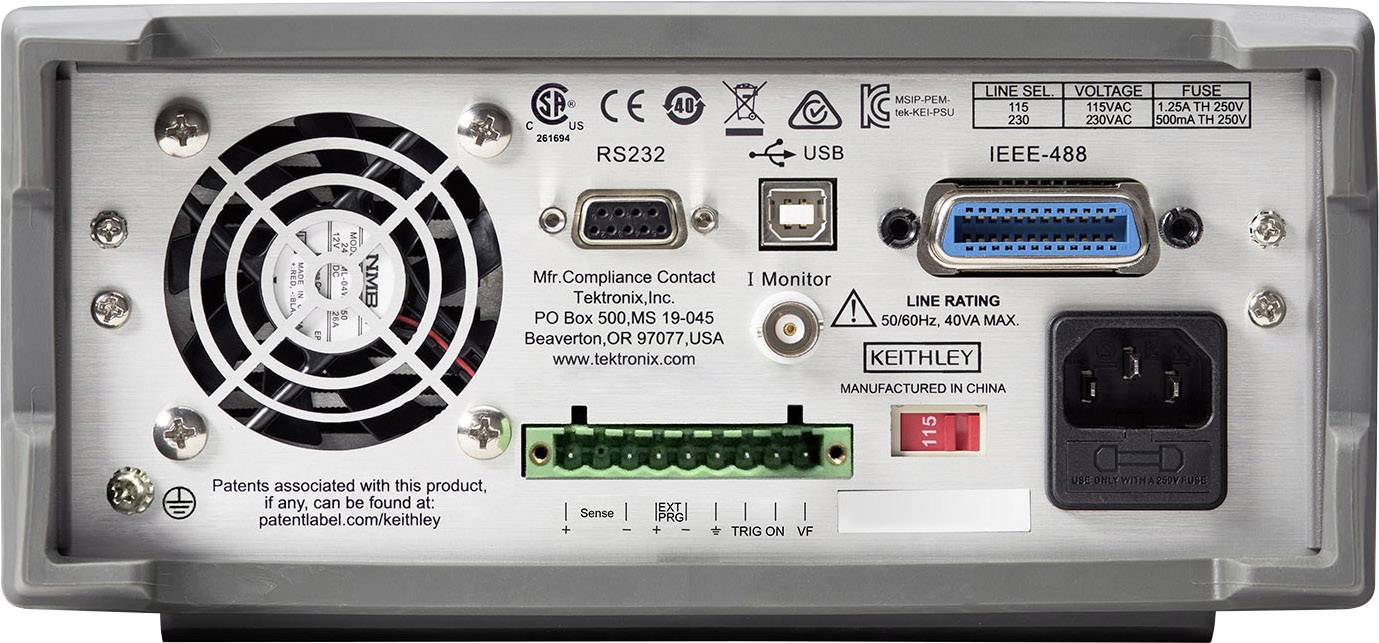 Keithley 2380-500-15 Elektronische Last 500 V/DC 15A 200W
