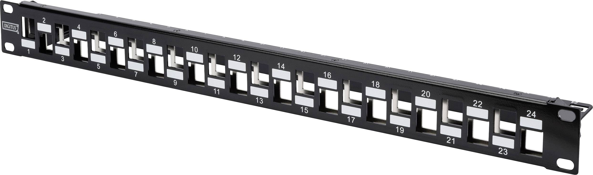 Digitus DN-91412 24 Port Netzwerk-Patchpanel 483 mm (19") Unbestückt 1 HE