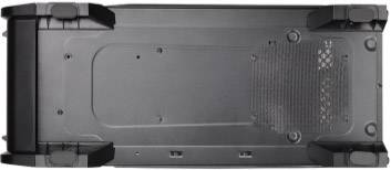 Thermaltake Versa N23 Midi-Tower PC-Gehäuse Schwarz Seitenfenster, Staubfilter, Werkzeugfreie Festplatteninstallation