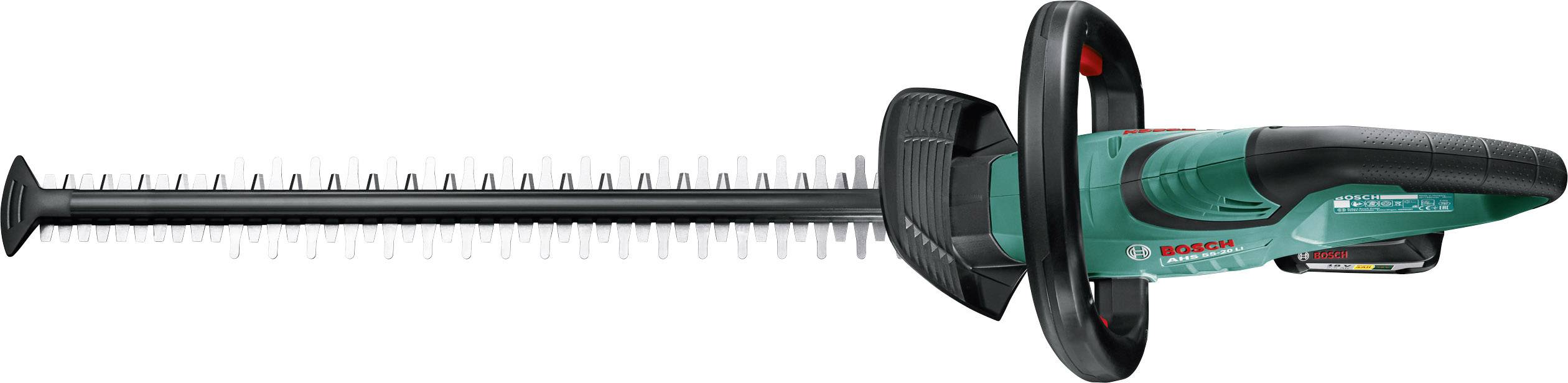 Bosch Home and Garden AHS 55-20 LI Akku Heckenschere inkl. Akku 18V Li-Ion 550mm