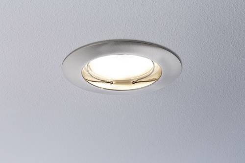 Coin 92827 LED-Einbauleuchte 3er Set 21W Eisen (gebürstet); Energieeffizienzklasse: A+