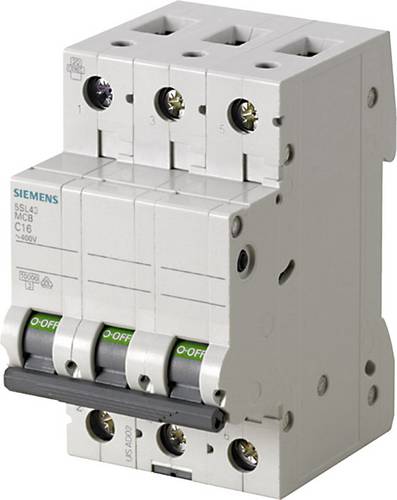 Siemens 5SL43016 5SL4301-6 Leitungsschutzschalter 3polig 1 A 400 V