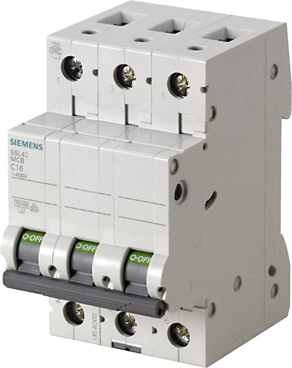 Siemens 5SL43147 5SL4314-7 Leitungsschutzschalter 3polig 0.3A 400V