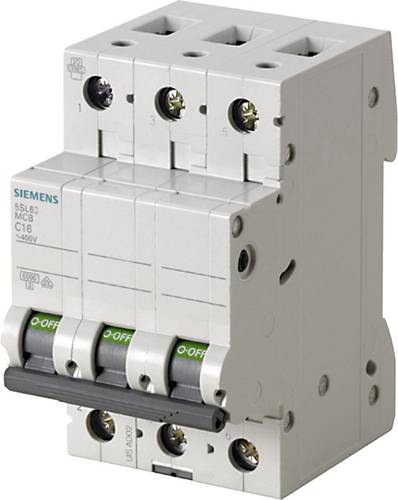Siemens 5SL63507 5SL6350-7 Leitungsschutzschalter 3polig 50 A 400 V