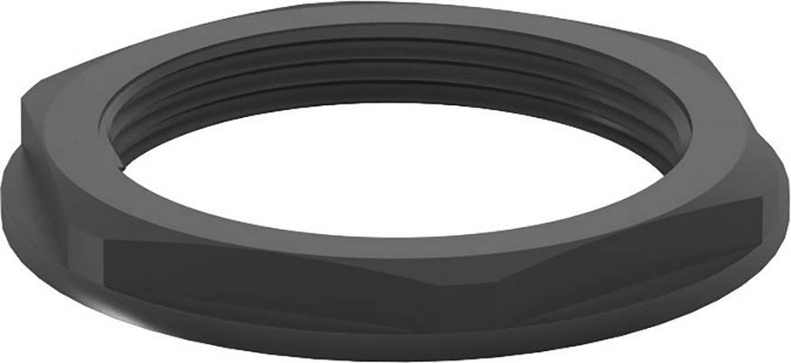 RST 13096516 13096516 Gegenmutter mit Bund M16 Polyamid Schwarz (RAL 9005) 100St.