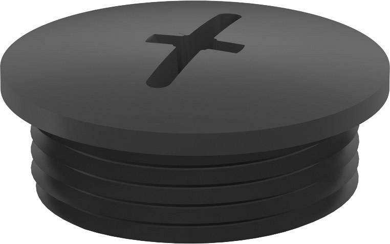 RST 13007525 13007525 Verschlussschraube rund M25 Polyamid Schwarz (RAL 9005) 100St.