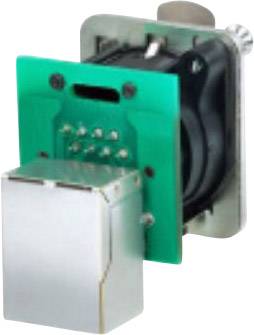 Neutrik NE8FDP-R RJ45 Datensteckverbinder etherCON D Serie NE8FDP-R Buchse, gewinkelt Pole: 8P8C Nickel 1St.