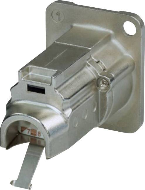 Neutrik NE8FDX-Y6 RJ45 Datensteckverbinder etherCON D Serie NE8FDX-Y6 Buchse, gerade Pole: 8P8C Nickel 1St.