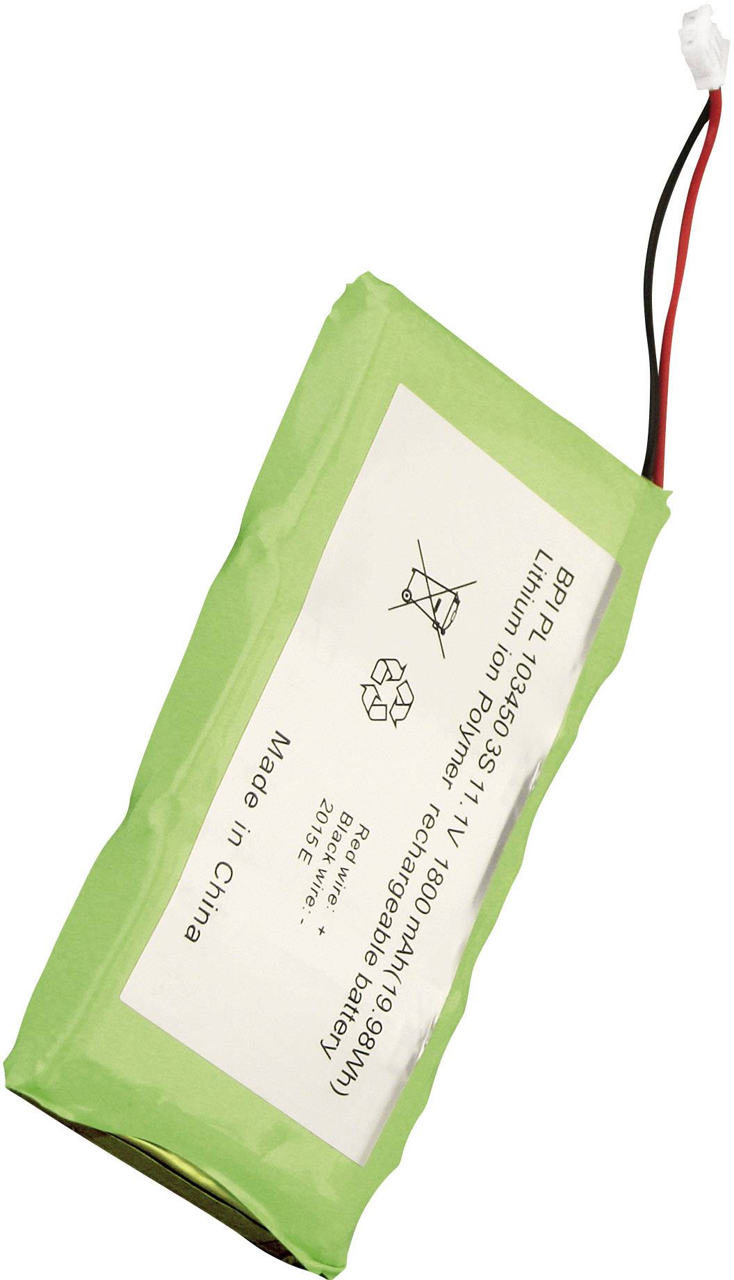 Albrecht 1.800 mAh DR 850 Radio-Akku 11.1 V 1.800 mAh