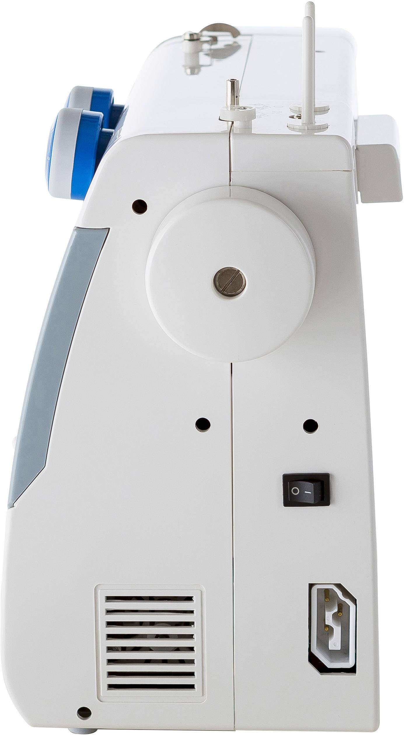 Blaupunkt Freiarmnähmaschine Casual 845 LED-Licht Weiß, Blau