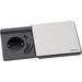EVOline 159270003300 Einbau-Steckdose mit USB Silber, Schwarz