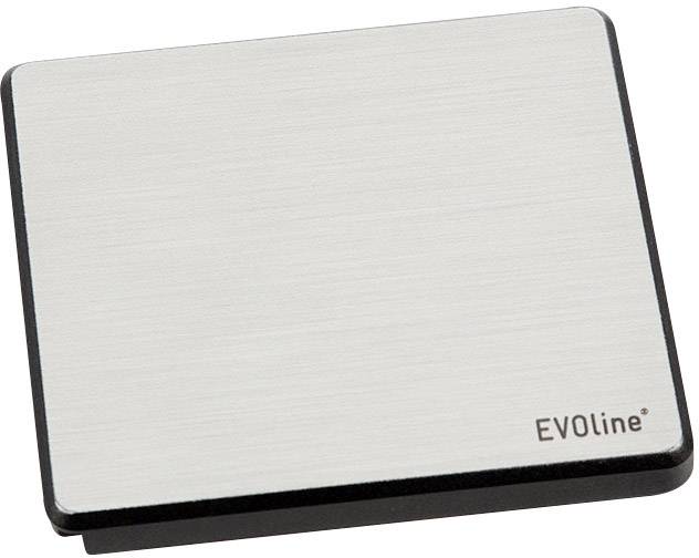 EVOline 159270003300 Einbau-Steckdose mit USB Silber, Schwarz