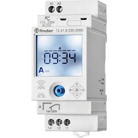 Finder 12.61.8.230.0000 Zeitschaltuhr für Hutschiene 230 V/DC, 230 V/AC Wochenprogramm Finder 12.61.8.230.0000 Zeitschaltuhr für Hutschiene 230 V/DC, 230 V/AC Wochenprogramm
