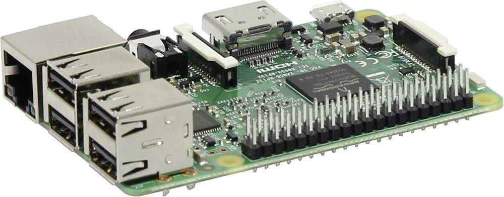 Ein Single-Board-Computer mit mehreren USB-Anschlüssen, HDMI-Port und Ethernet-Anschluss. Hauptsächlich für Computerprojekte genutzt.