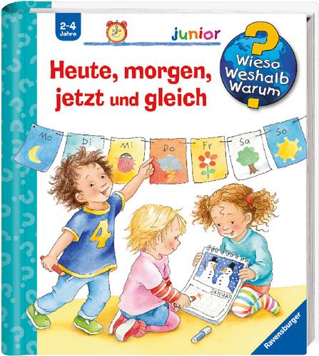 Ravensburger Wieso? Weshalb? Warum? junior 56: Heute, morgen, jetzt und 32642 1 St.