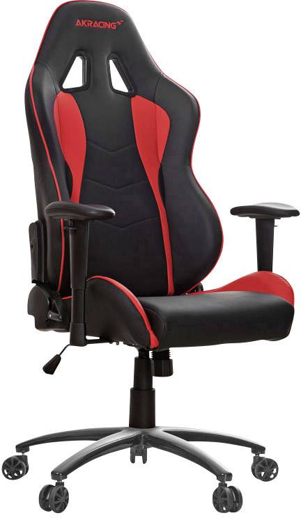 AKRACING Nitro Gaming Chair Gaming-Stuhl Schwarz, Rot
