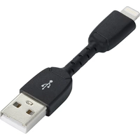 Renkforce USB-Kabel USB 2.0 USB-A Stecker, Apple Lightning Stecker 0.05m Schwarz RF4260168 Renkforce USB-Kabel USB 2.0 USB-A Stecker, Apple Lightning Stecker 0.05m Schwarz RF4260168