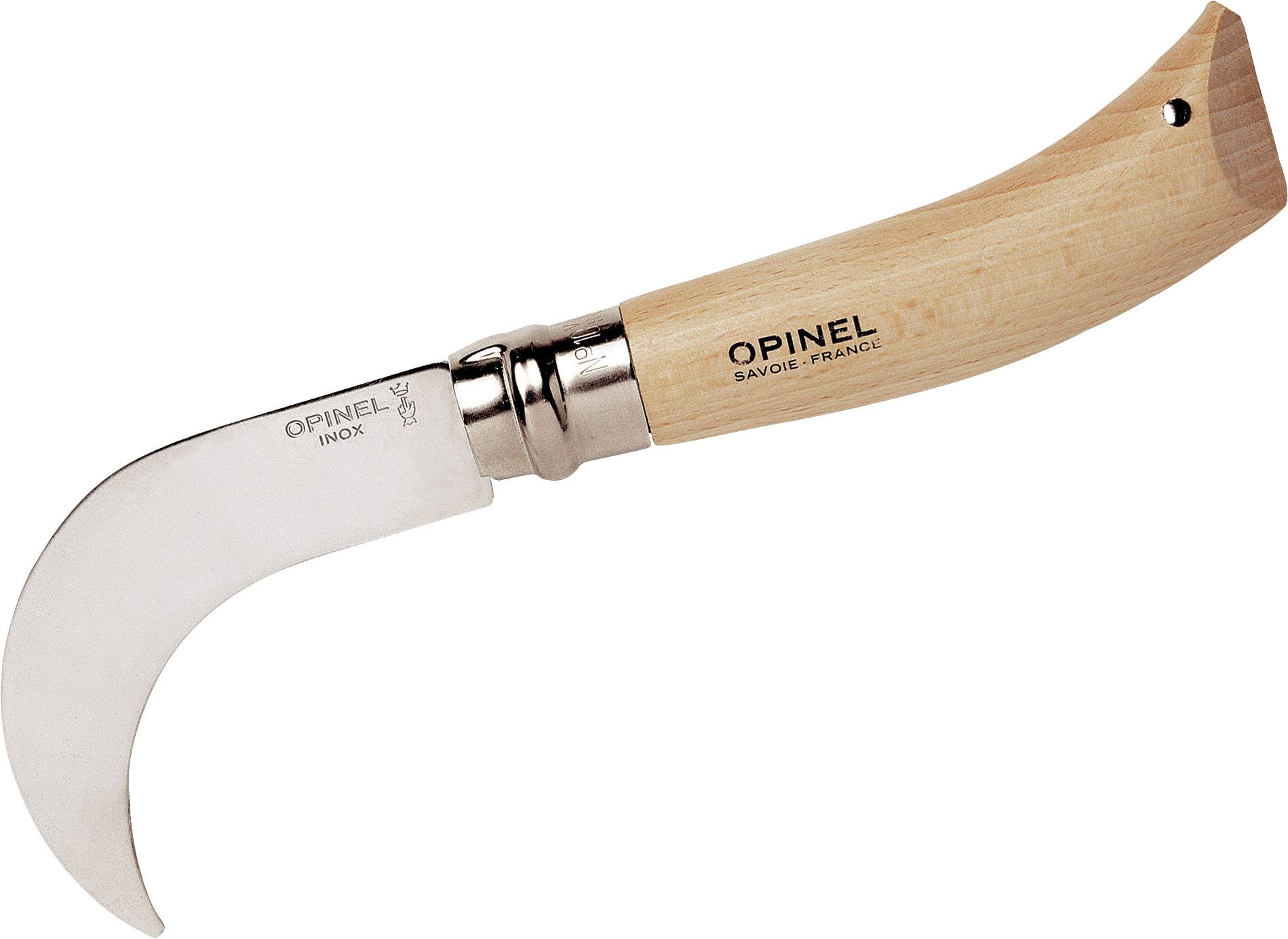 Opinel Serpette N°10 254025 Gärtnermesser Buche, Chrom