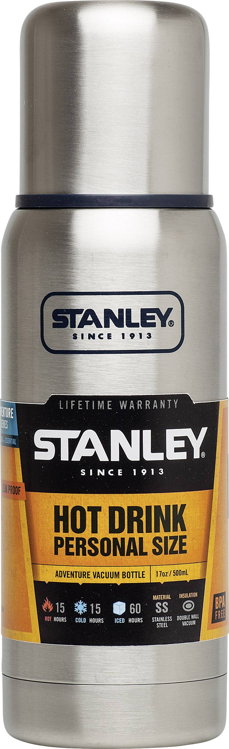Stanley Adventure Thermoflasche Edelstahl (gebürstet) 503ml 10-01563-007