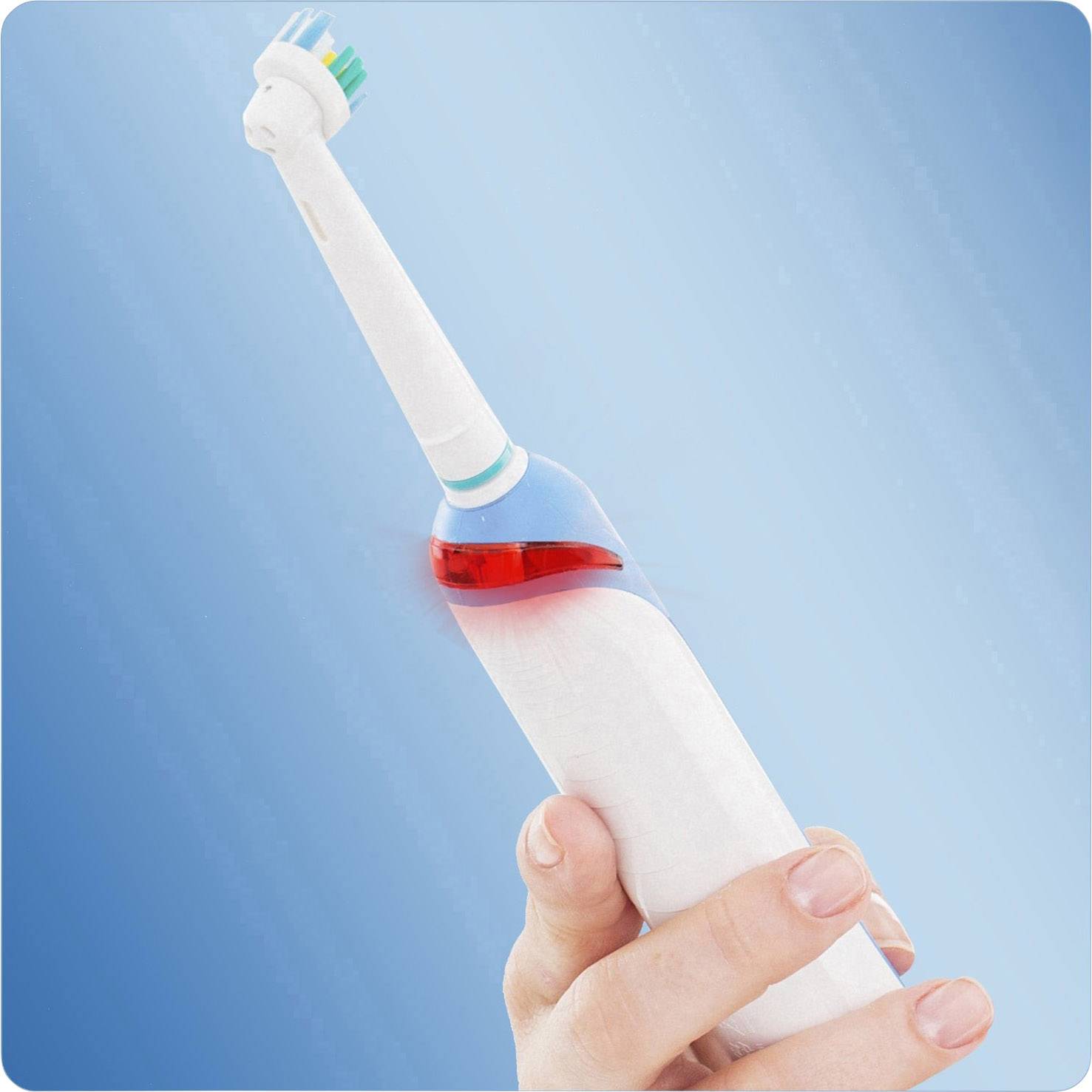 Oral-B PRO700 PRO700 Elektrische Zahnbürste Rotierend/Oszilierend/Pulsieren Weiß, Türkis