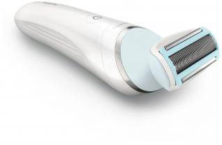 Philips BRL130/00 SatinShave Advanced Damenrasierer Weiß, Hellblau