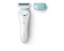 Philips BRL130/00 SatinShave Advanced Damenrasierer Weiß, Hellblau