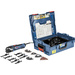 Bosch Professional GOP 40-30 0601231001 Multifunktionswerkzeug mit Zubehör, inkl. Koffer 17teilig 400W