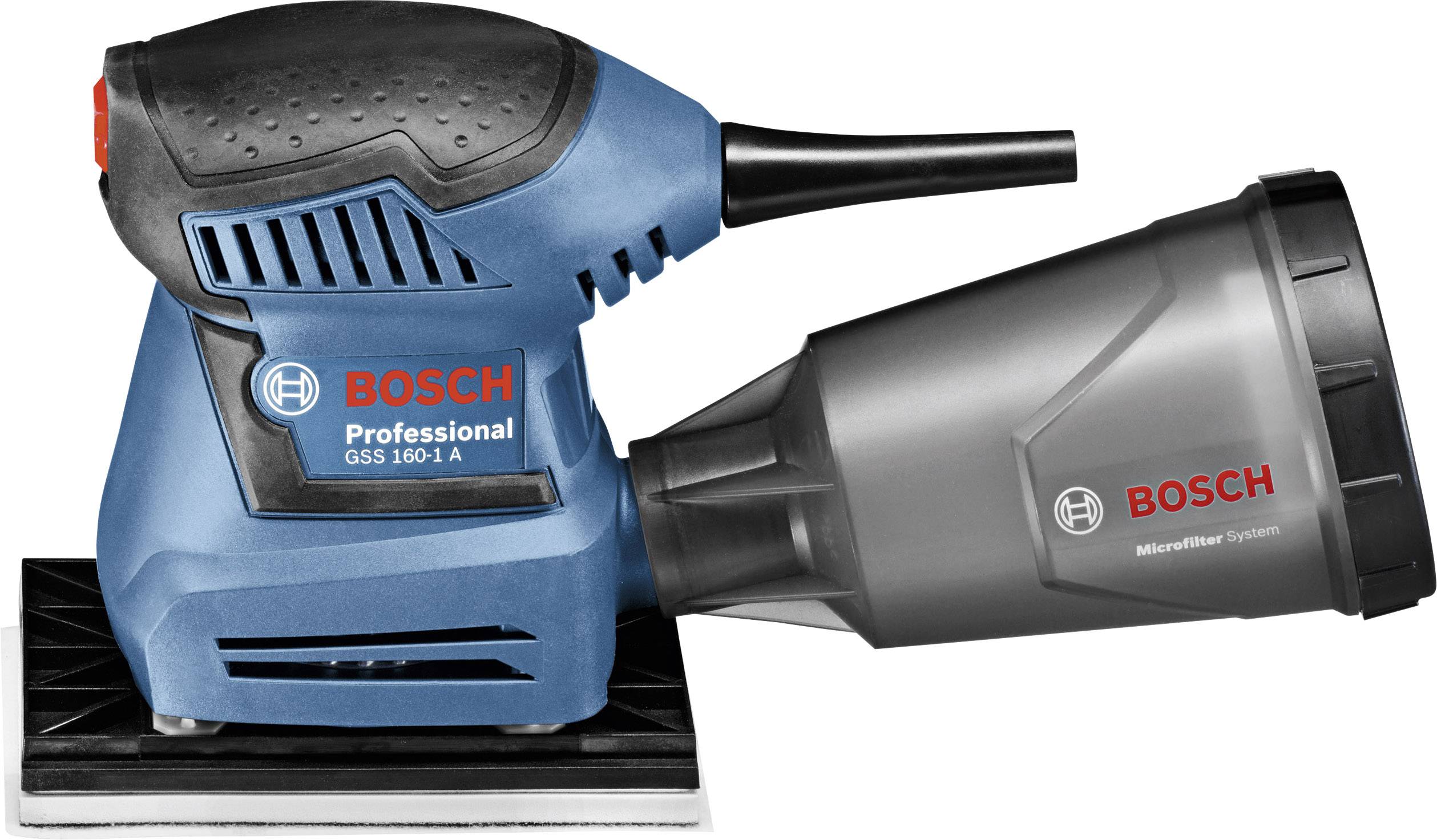 Bosch Professional GSS 160-1A 160 Multi 06012A2300 Schwingschleifer inkl. Koffer 180 W 100 x 150 mm