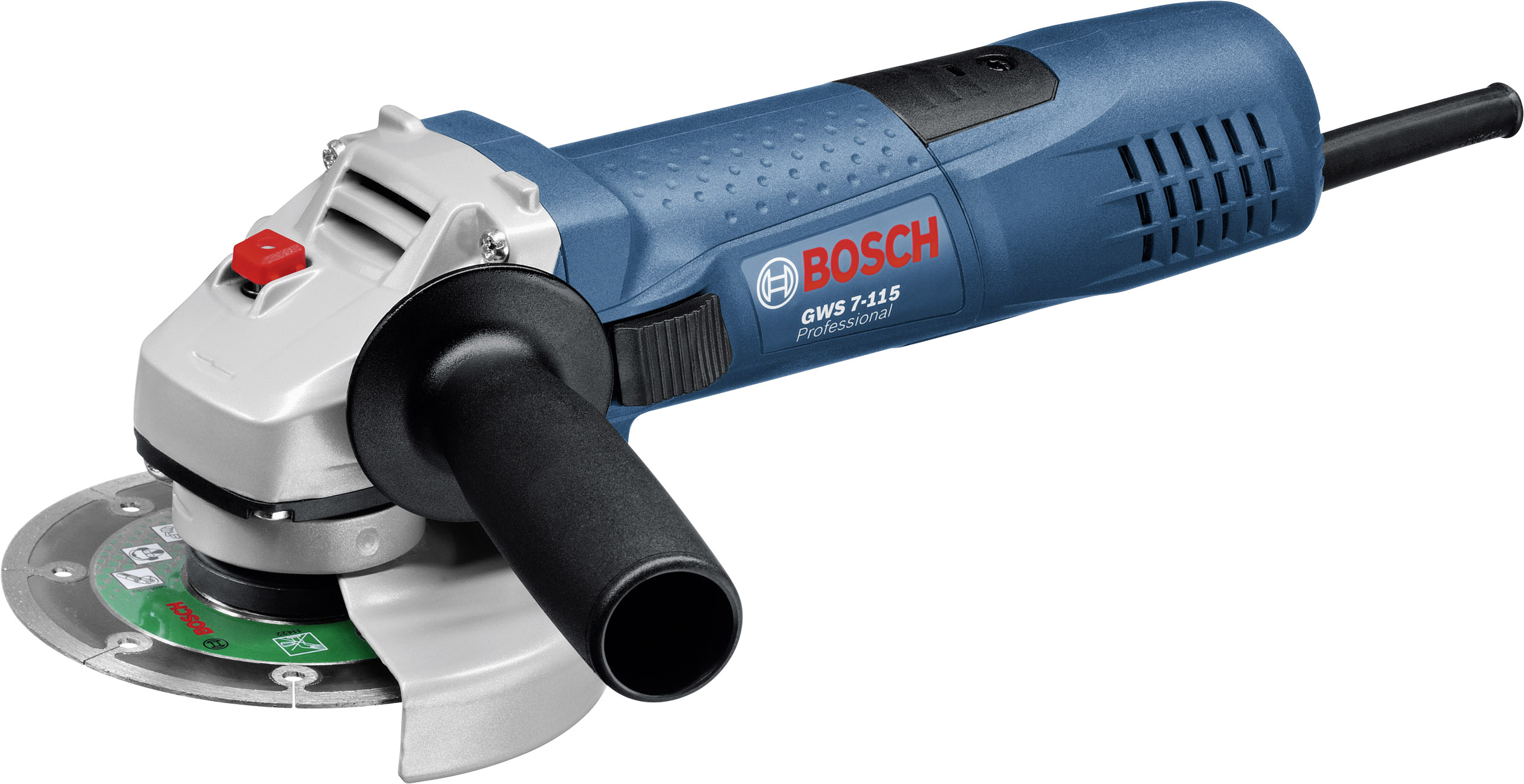 Bosch Professional GWS 7-115 0601388107 Winkelschleifer 115mm inkl. Koffer 720W