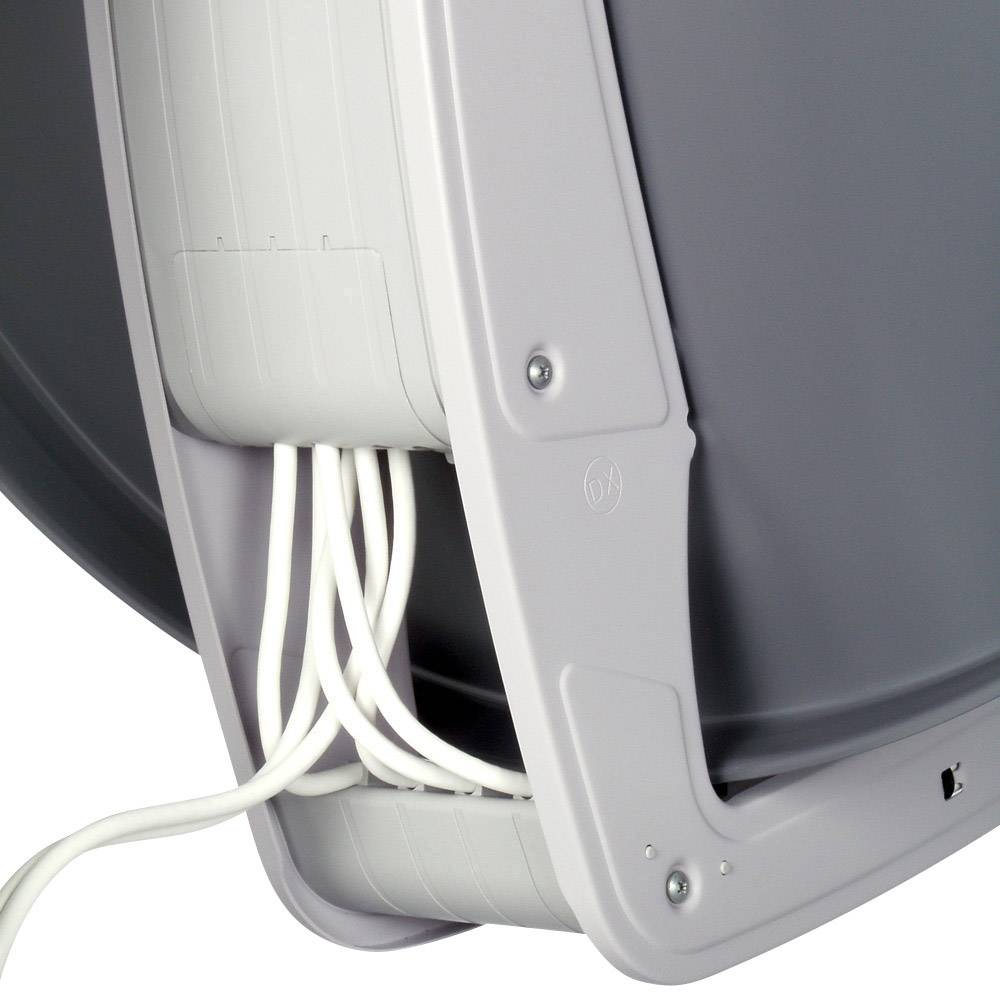 Axing SAA 85-01 SAT Antenne 85 cm Reflektormaterial: Aluminium Grau