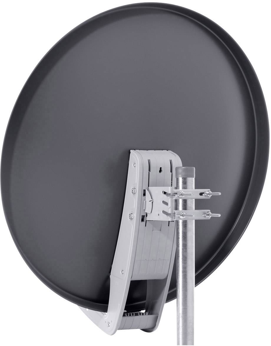 Axing SAA 85-01 SAT Antenne 85 cm Reflektormaterial: Aluminium Grau