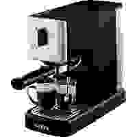 Krups Calvi XP3440 Espressomaschine mit Siebträger Silber, Schwarz 1460W mit Milchaufschäumdüse