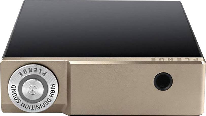 Cowon Plenue D MP3-Player 32GB Schwarz, Gold